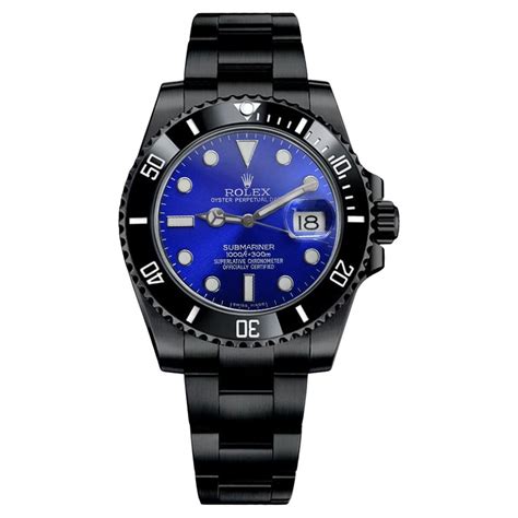 rolex nero e blu|rolex submariner price.